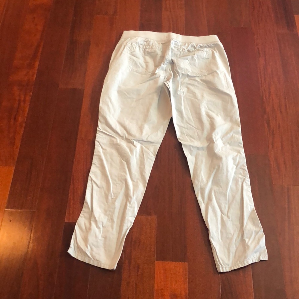 Gap Cropped Pants Drawstring Size Small Capris - image 4